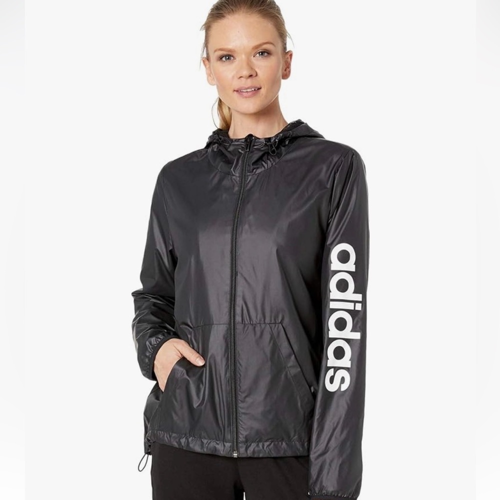 Women’s‎ Adidas Essentials Linear Windbreaker